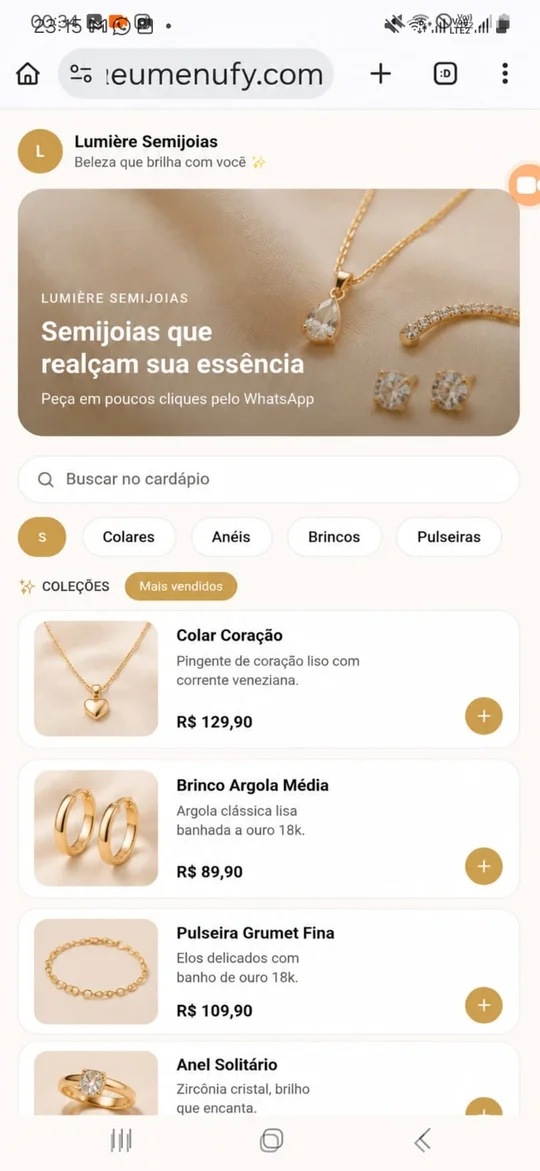 Semijoias