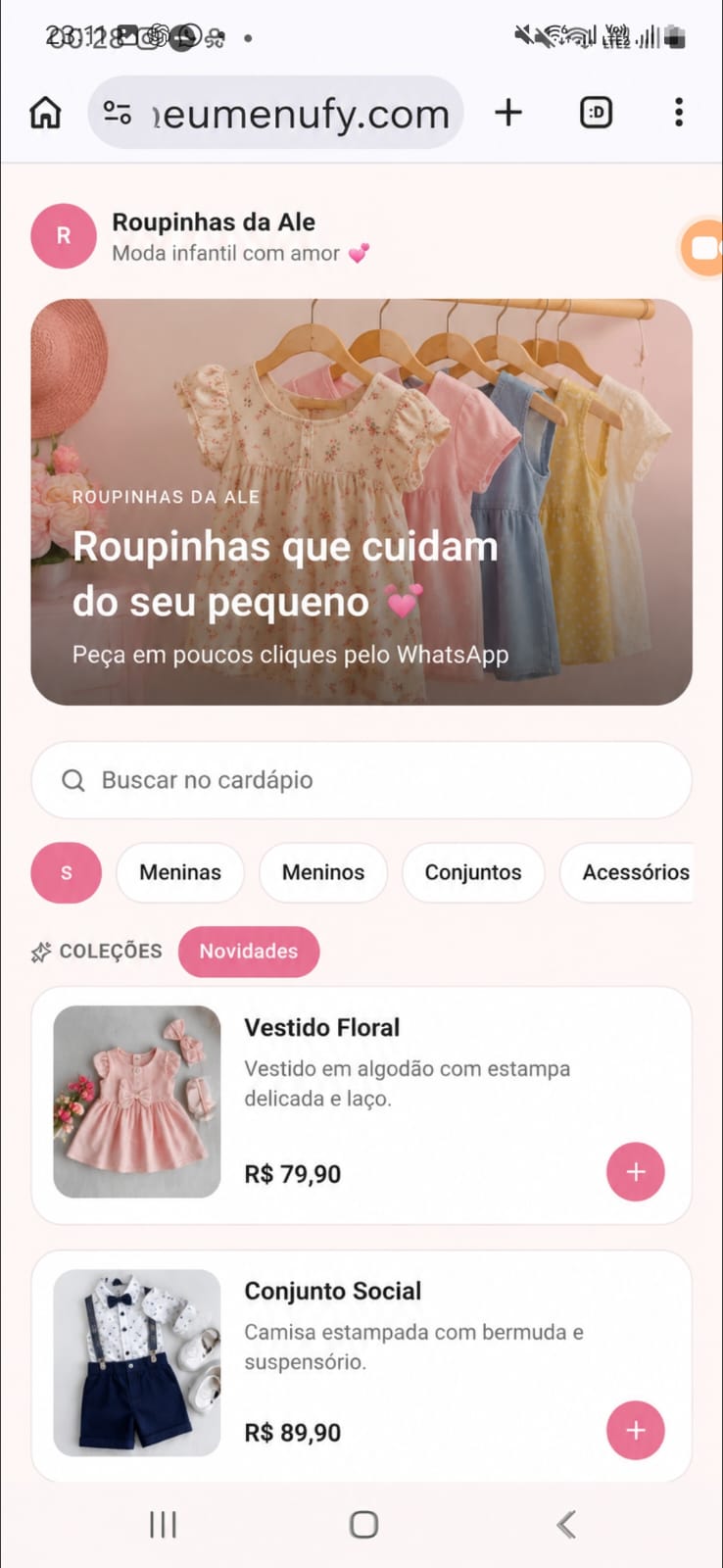 Moda infantil